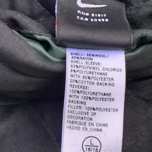 Nike 🌹 Miami Hurricanes reversible winter coat - Picture 8 of 8